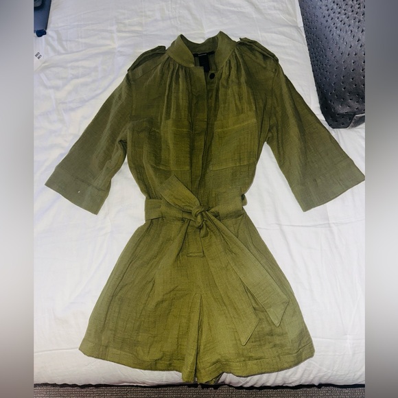 NWT $600 SMYTHE Cotton Utility Romper. - Picture 5 of 9